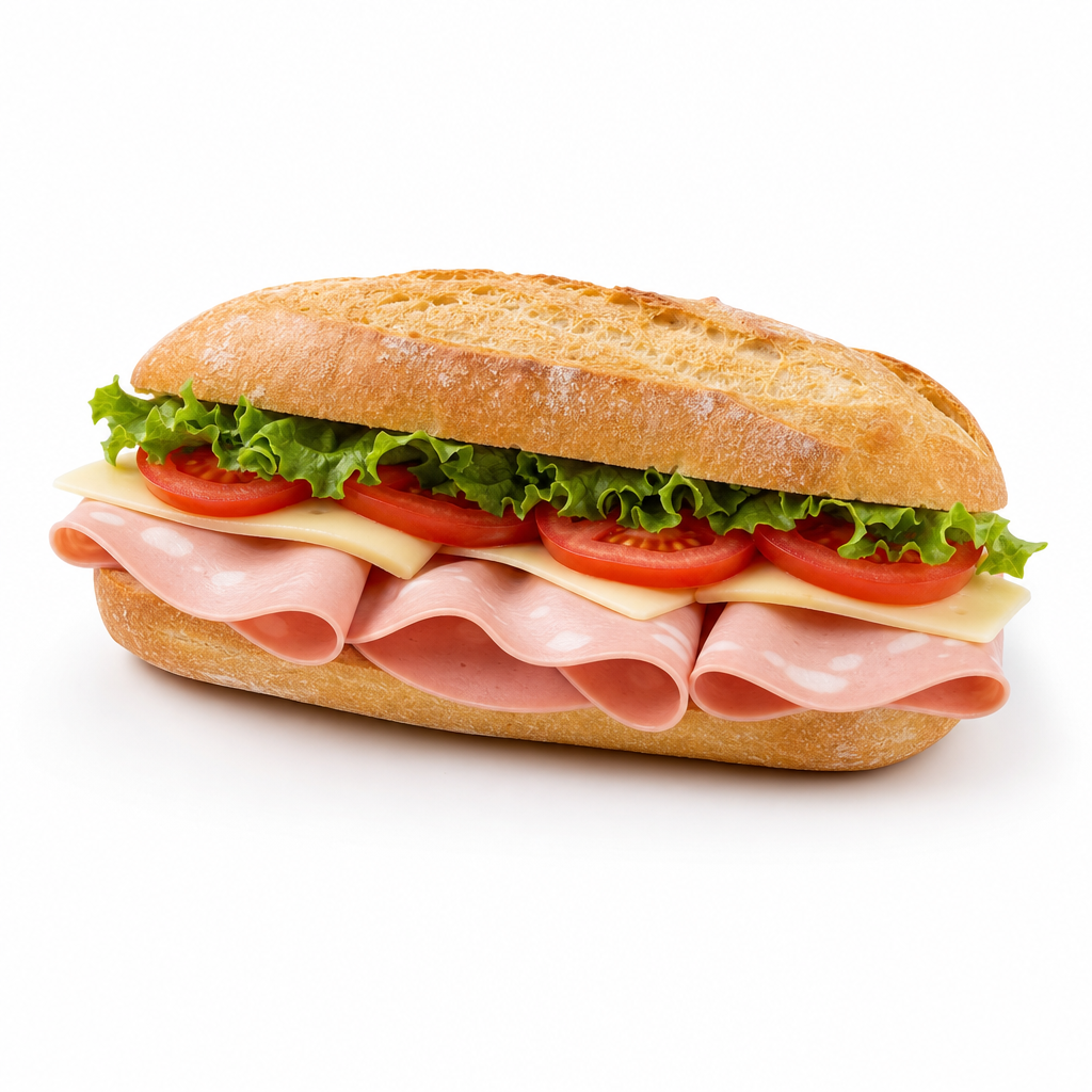 Sandwich mortadelle